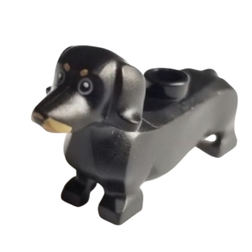 LEGO Dachshund 'Weiner Dog' Minifig - The Minifig Club