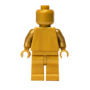 Rare Gold Monochrome LEGO Minifig