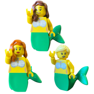 One Mystery LEGO Mermaid Minifig