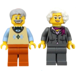 Mystery LEGO Grandparents Minifigs