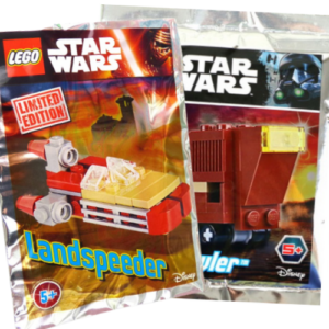 LEGO Star Wars Landspeeder and Sandcrawler Mini Builds
