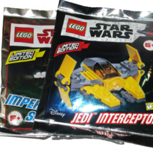 LEGO Star Wars Imperial Shuttle and Jedi Interceptor Mini Builds