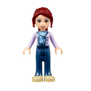LEGO Friends ‘Mia’ Mini-Doll in Lavender Sweater