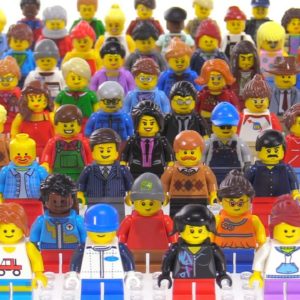 4 Mystery LEGO City Minifigs