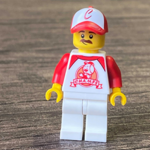 LEGO Baseball Coach Minifig