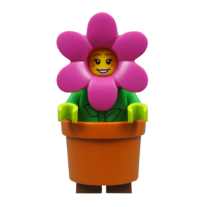 LEGO Series Flowerpot Girl Minifig