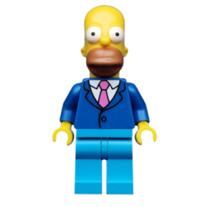 LEGO Simpsons Homer Minifig (in Suit)