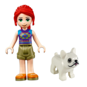 LEGO Friends Mia and her Bulldog Mini-Doll Bundle