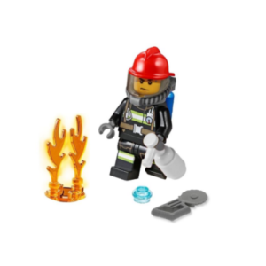 LEGO Fireman Minifig Bundle (With Fire Pieces and More)