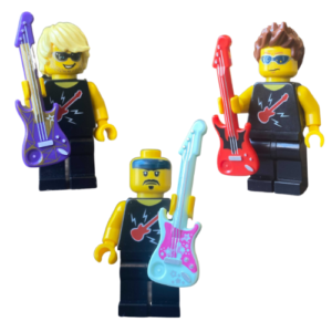 Mystery LEGO Guitar Player Minifig