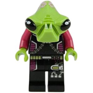 LEGO Space Police Alien Pilot Minifig