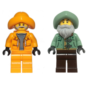 LEGO ‘Captain Jones’ and ‘Stormward’ Fisherman Minifig