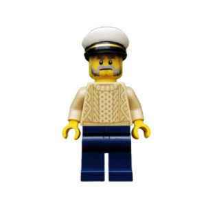 LEGO Ship Captain Minifig (in Sweater)