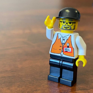 LEGO Hollywood Movie Director Minifig (1990s/early 2000s)