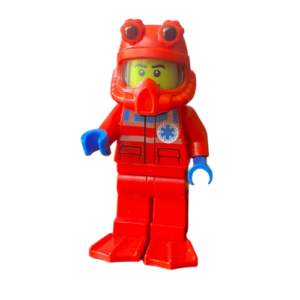 LEGO Rescue Scuba Diver Minifig