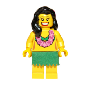 LEGO Hawaii Island Girl Minifig