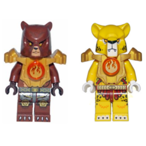 LEGO Legend of Chima ‘Bulkar and Lundar’ Minifigs