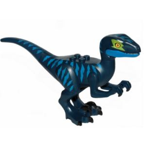 LEGO Dark Blue Raptor Dinosaur (Large)