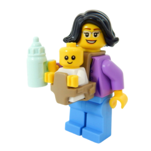 LEGO Mom with Baby Minifig Bundle