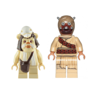 LEGO Star Wars Ewok and Tusken Raider Minifig Bundle