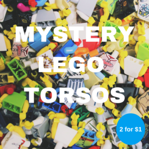 2 Mystery LEGO Torso Pieces