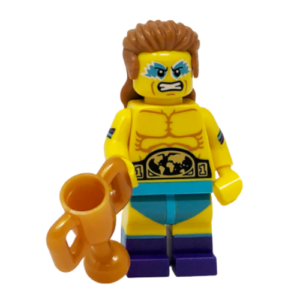 LEGO Wrestling Champion Minifig – with Trophy