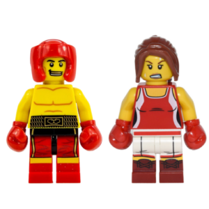 LEGO Kickboxer and Boxer Minifig Bundle