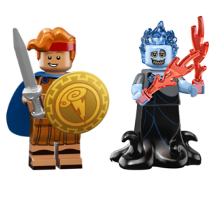 LEGO Disney Hades and Hercules Minifigs