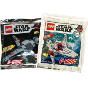 LEGO Star Wars V-Wing and B-Wing Polybags