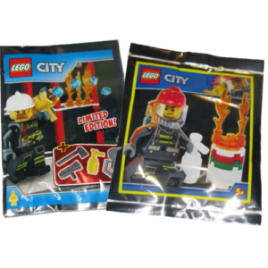 LEGO Fireman Minifig Polybags Bundle