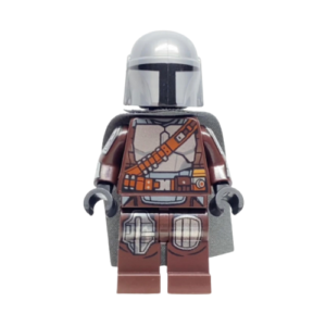 LEGO Star Wars ‘Djarin’ Mandalorian Minifig (Silver Beskar Armor)