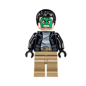 LEGO Masked Green Robber Minifig