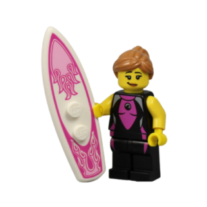 LEGO Surfer Girl Minifig (Series 4)