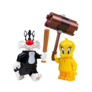 LEGO Looney Tunes Bundle: ‘Tweety Bird’ and ‘Sylvester the Cat’ Minifig