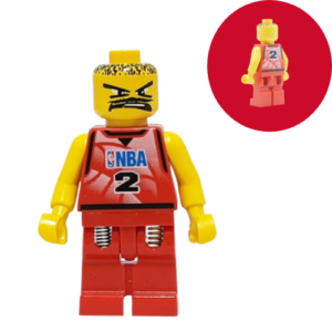 LEGO Red NBA Player Minifig (#2)