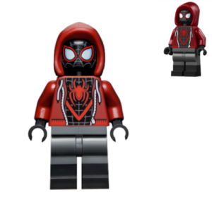 LEGO Spiderman (Miles Morales) Minifig with Hoodie