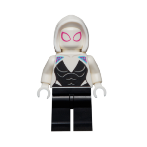 LEGO Spiderman ‘Spider-Gwen’ Minifig in Hoodie (Rare)