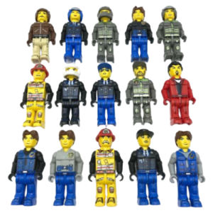 2 Mystery LEGO Jack Stone Minifigs