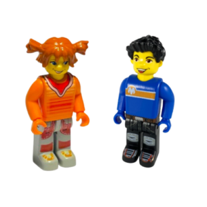 LEGO Jack Stone Minifig Bundle – Tina and Max