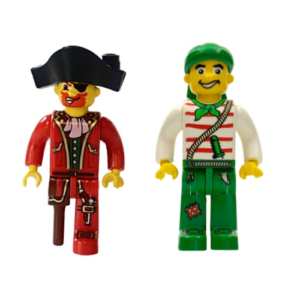 LEGO Jack Stone Pirate Minifig Bundle