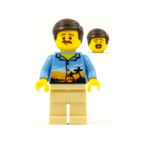 LEGO Vacation Guy Minifig