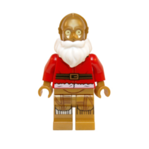 LEGO Star Wars C3PO Santa Minifig