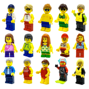 5 Mystery LEGO Summer Minifigs
