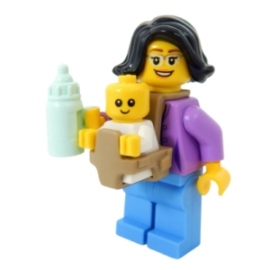 LEGO Mom with Baby Minifig Bundle