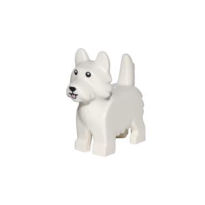 LEGO White Terrier Dog