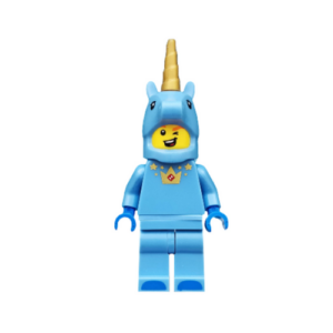 LEGO Blue Unicorn Costume Minifig