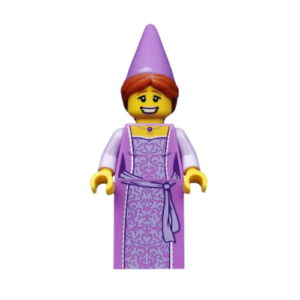 LEGO Princess Minifig – in Purple Dress