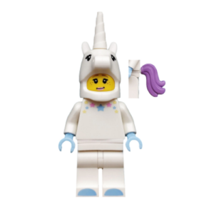 LEGO White Unicorn Costume Minifig (Rare)