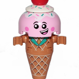 LEGO Ice Cream Cone Minifig