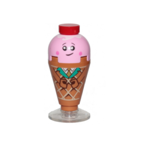 LEGO Ice Cream Cone Minifig (With Printed Arms)